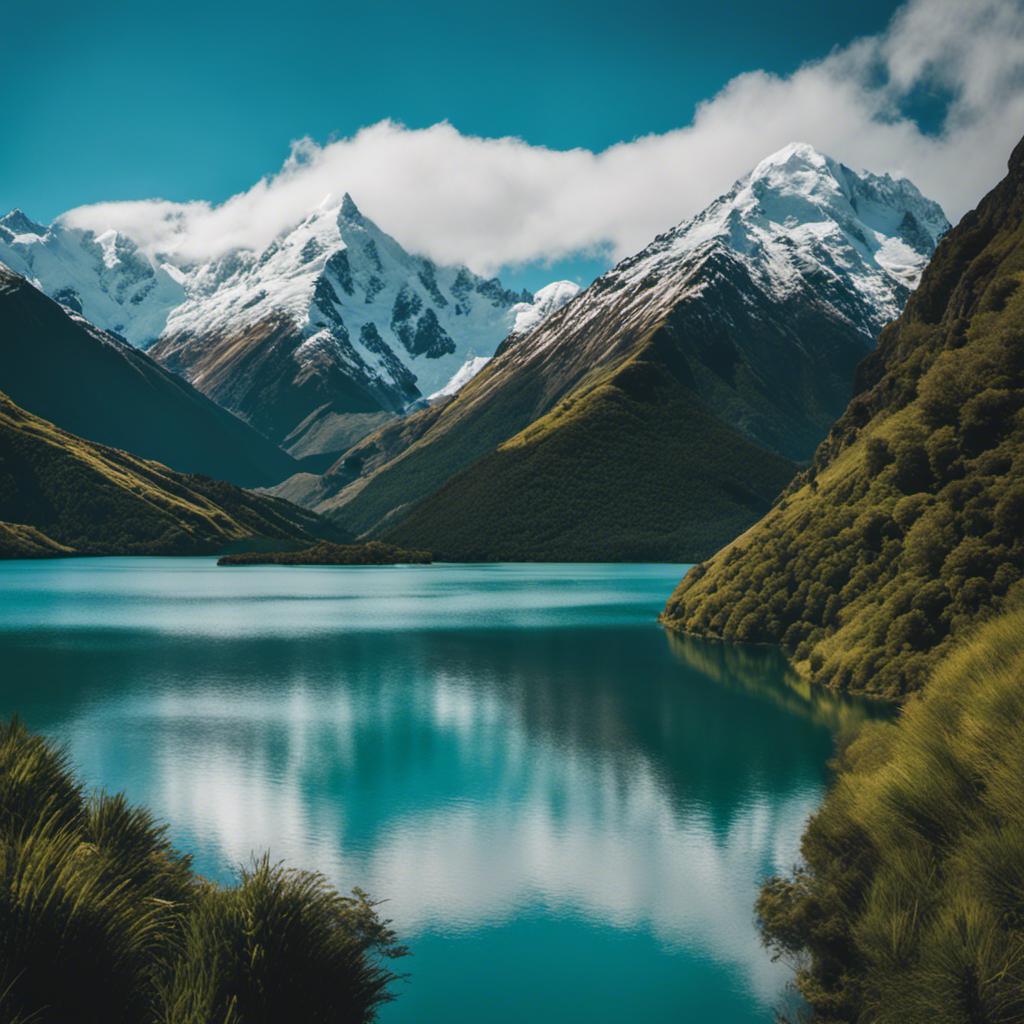 An image capturing the breathtaking beauty of New Zealand's diverse climate and weather patterns
